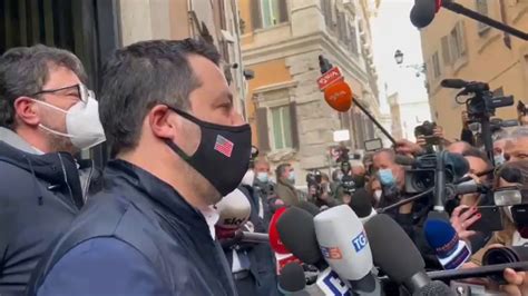 SALVINI E GIORGETTI DRAGHI DOVRÀ SCEGLIERE TRA GRILLO E LA LEGA