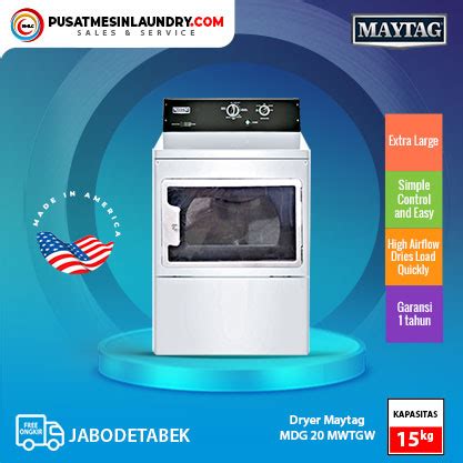 Dryer Maytag Mdg Mwtgw Kg Pusat Mesin Laundry