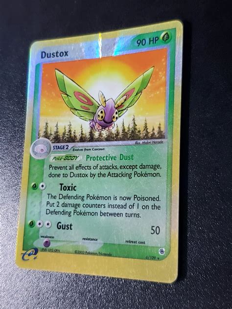 Dustox Reverse Holo Rare Ex Ruby And Sapphire Pokemon Tcg Ebay