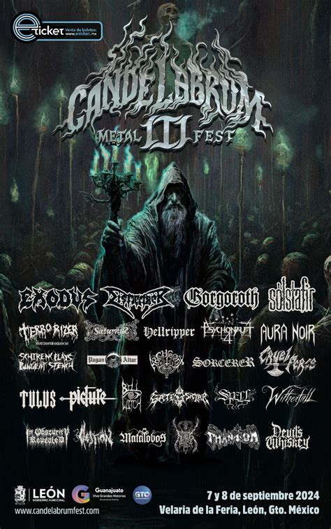 Conoce El Cartel Completo Del Candelabrum Metal Fest Precios