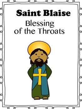 Saint Blaise; Blessing of the Throats by Miss P's PreK Pups | TPT