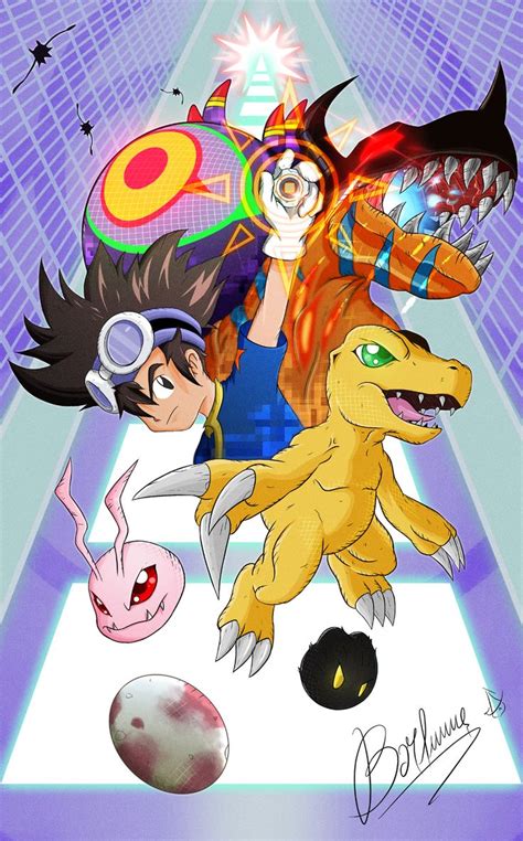 Taichi And Agumon Digimon By Barlu On Deviantart Arte De Personajes