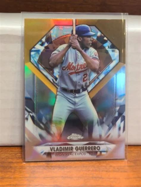 MISE À JOUR chrome 2022 Topps Vladimir Guerrero Diamond Greats DGC 14