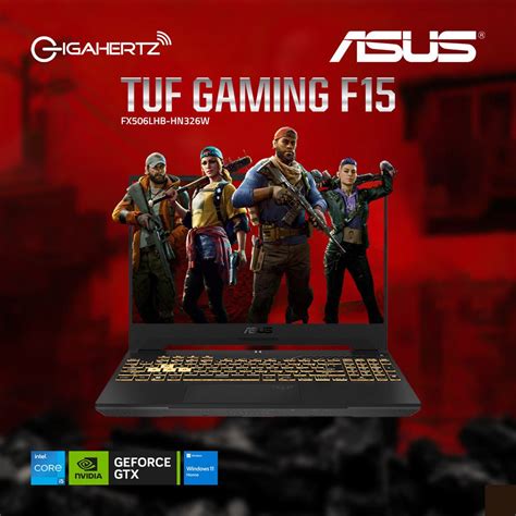 Experience Gaming Mastery With Asus Tuf F15 Gigahertz