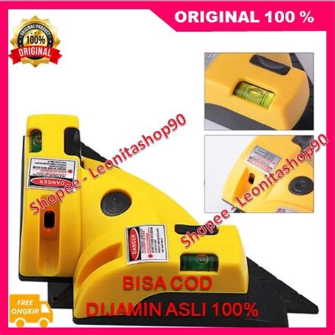 Jual Elbow Measuring Tool Waterpass Laser Level Line Square Aligner