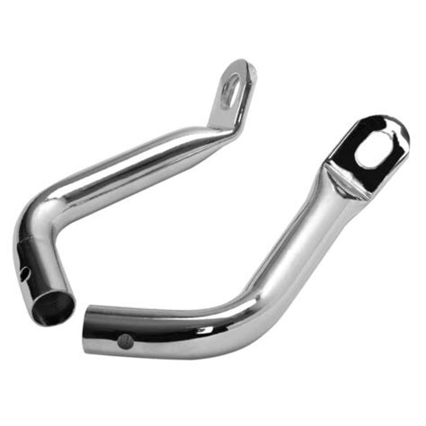 NEW CHROME SADDLEBAG GUARD ELIMINATOR SUPPORT BRACKETS FOR 93 13 HARLEY