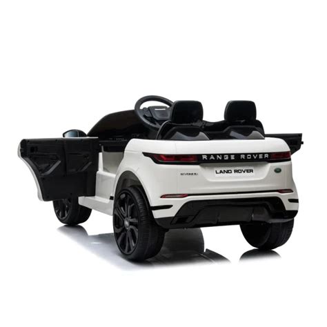 Coche El Ctrico Para Ni Os Range Rover Evoque Blanco Devessport