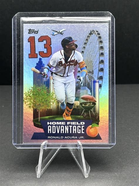 Topps Ronald Acu A Jr Home Field Advantage Mvp Sp Invest Ebay