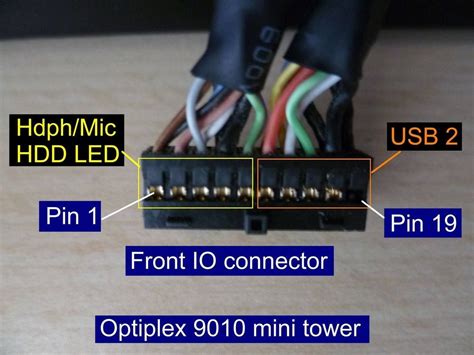 Optiplex 5 Pin Power Button Assembly Pinout DELL Technologies