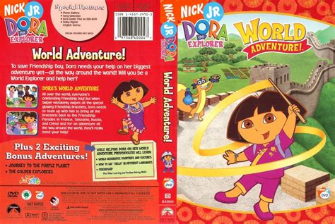 Dora the Explorer - World Adventure - TV DVD Scanned Covers - 7983Dora ...