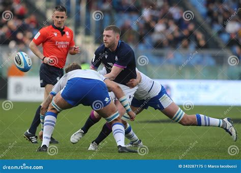 Guinness Six Nations Test Match Italy Vs Scotland Rome Italy