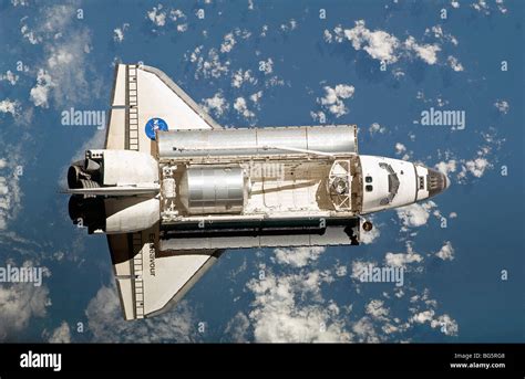 Space Shuttle Endeavour Approaches The International Space Station