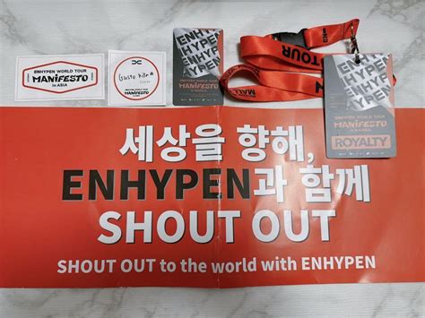 Enhypen Manifesto Manila Vip Slogan Engene For Sale Holidays Net