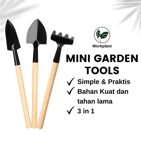 Jual Workplant Mini Garden Tools Set Alat Berkebun In Sekop