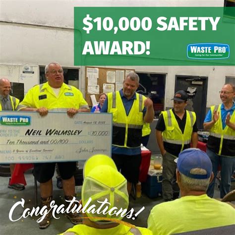 Waste Pro On Twitter Congratulations To Neil On Earning His First