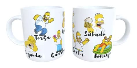 Presente De Anivers Rio Caneca Homer Simpson Parcelamento Sem Juros