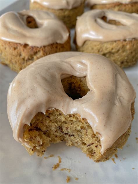 Baked Banana Bread Donuts Peanut Butter And Jilly