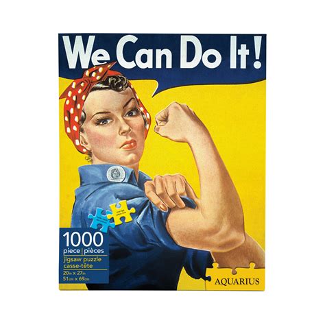 Smithsonian Rosie The Riveter 1000 Piece Jigsaw Puzzle NMR