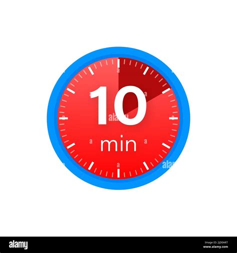 The Minutes Stopwatch Vector Icon Stopwatch Icon In Flat Style On