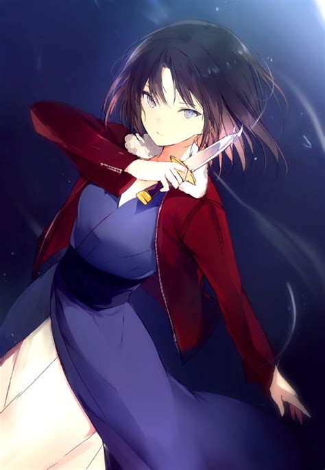 Ryougi Shiki Kara No Kyoukai Drawn By Lpip Danbooru