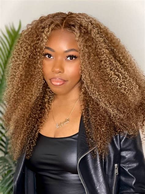 Code Save Nadula Kinky Curly Honey Blonde Highlight