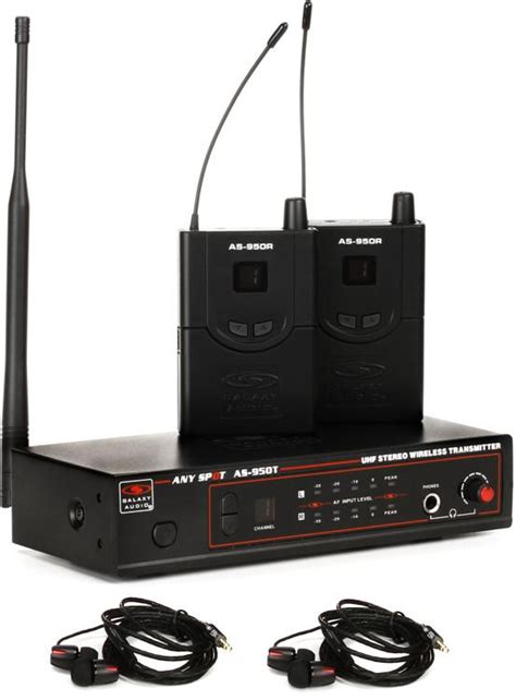 Galaxy Audio As Wireless In Ear Monitor Twin Pack System N Band