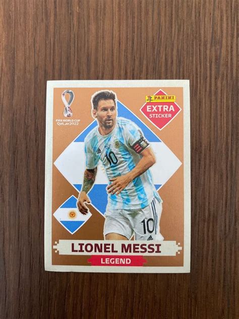 Extra Sticker Lionel Messi Legend Kaufen Auf Ricardo