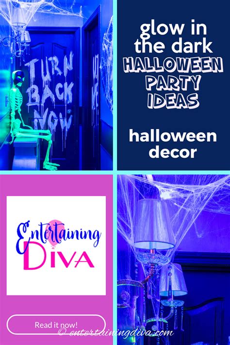 10 Easy DIY Black Light Halloween Decorations