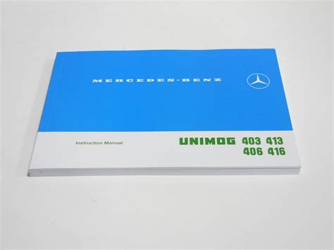 Unimog Service Manual 403 8