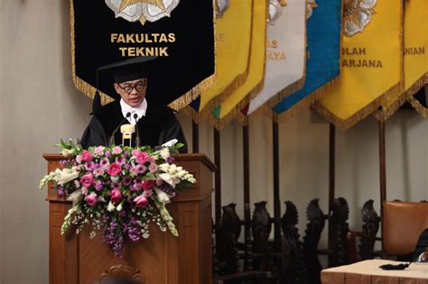 Guru Besar Baru Ugm Tegaskan Pentingnya Pengelolaan Sumber Daya Air