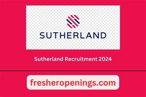 Sutherland Walk In Interview 2024 Hiring For Freshers Salary 3 5 LPA