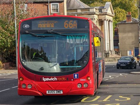 First Eastern Counties 69005 AU05 DME Ipswich Reds Flickr