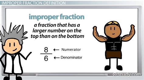 Improper Fraction Definition & Examples - Video & Lesson Transcript ...