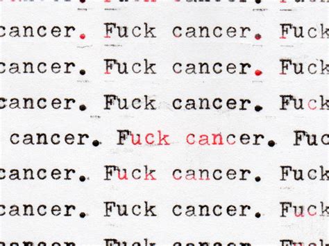 Fuck Cancer By Simon Hartmann On Dribbble
