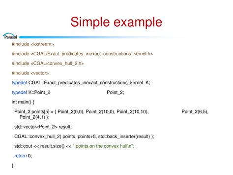 Ppt Computational Geometry Algorithms Library Powerpoint Presentation