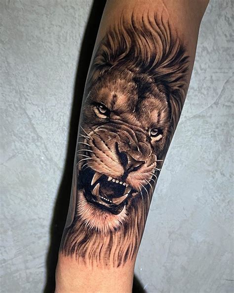 Lion Artist Netocoutinhotattoo Country Br