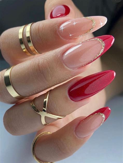 Glamorous Red Nails For Sophisticated Fingertips