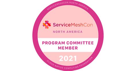 ServiceMeshCon Program Committee Member Badge Credly