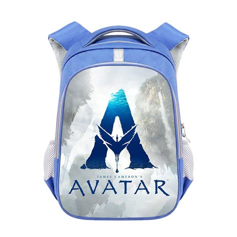 Avatar The Way Of Water Backpack School Bag Blue Baganime