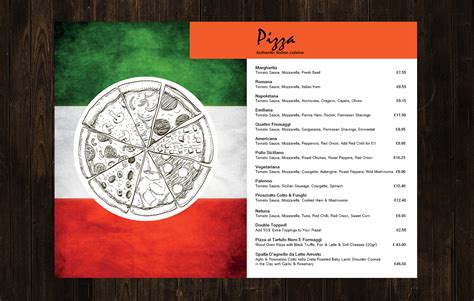 Di Napoli - Italian Restaurant Menu Design on Behance