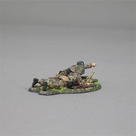 5cm Mortar Team--two German WWII figures on single base--RETIRED--LAST SIX!! - SS139A - Metal ...