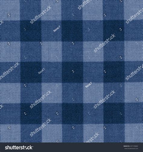 Blue Plaid Fabric Background. Stock Photo 457195864 : Shutterstock