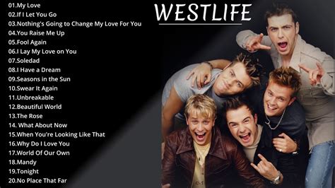 Westlife Best Songs Full Album Westlife Greatest Hits Playlist Youtube