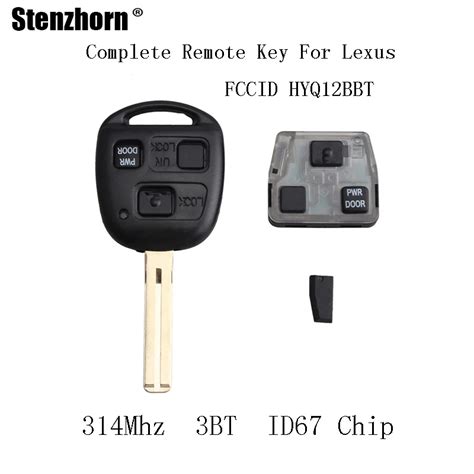 Stenzhorn Pcs Mhz Car Remote Key Fob For Lexus Rx