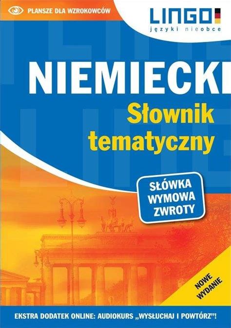 Niemiecki Słownik tematyczny Książka MP3 Opracowanie zbiorowe