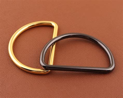 2 Inch Goldgunmetal D Rings Metal D Rings Large D Ring D Loop Etsy