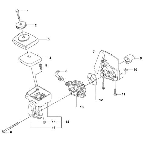 Carburetor And Air Filter Assembly For Husqvarna 223l Brushcutters Lands Engineers