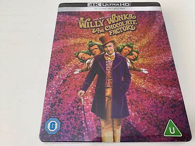 Willy Wonka And The Chocolate Factory K Uhd Blu Ray Steelbook U K