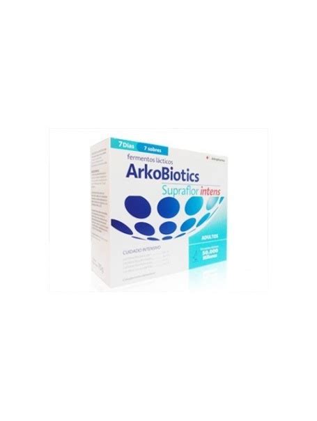 Arkobiotics Supraflor Intens Adultos 7 Sobres Farmacia Ciudad Lineal