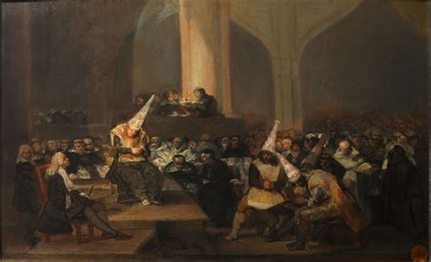 Francisco de Goya Escena de Inquisición Francisco Goya Aragon